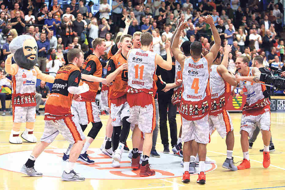 Die Niners könnten in wenigen Tagen in die Basketball-Bundesliga
aufsteigen.
