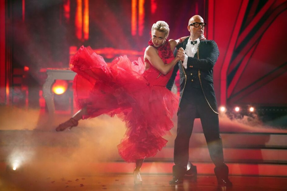 Thomas Rath und Kathrin Menzinger mussten nach ihrem Tango die Show verlassen.