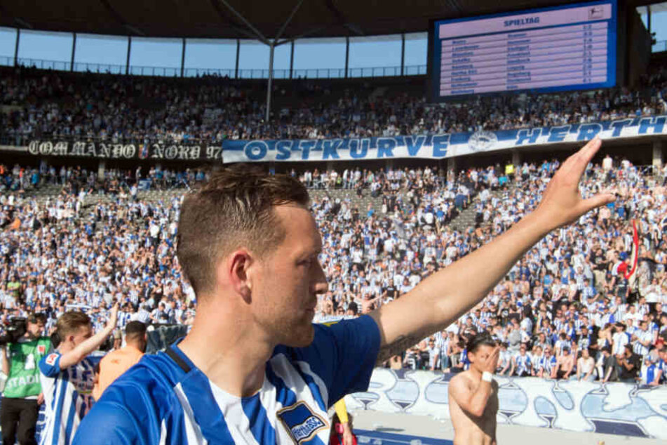 Julian Schieber wird Hertha nach vier Jahren verlassen.