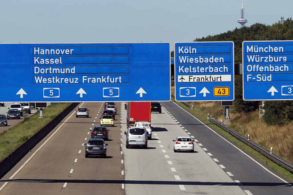 Auf der A3 bei Würzburg hat es an Heiligabend Geld geregnet.
