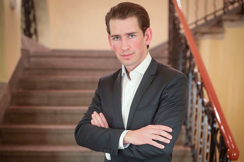 Kanzlerkandidat Sebastian Kurz (31, ÖVP).