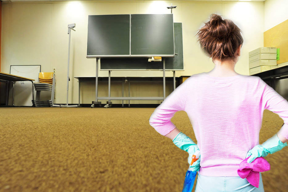 Müssen die Schüler bald selbst zu Eimer und Wischmop greifen?