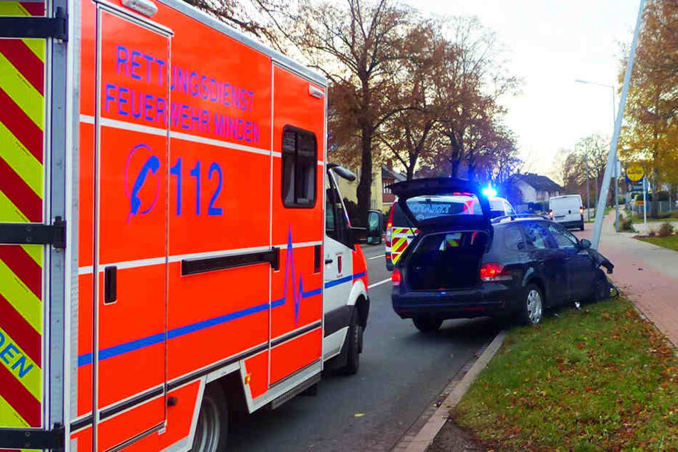 Der Notarzt musste den 34-Jährigen ins Krankenhaus bringen.