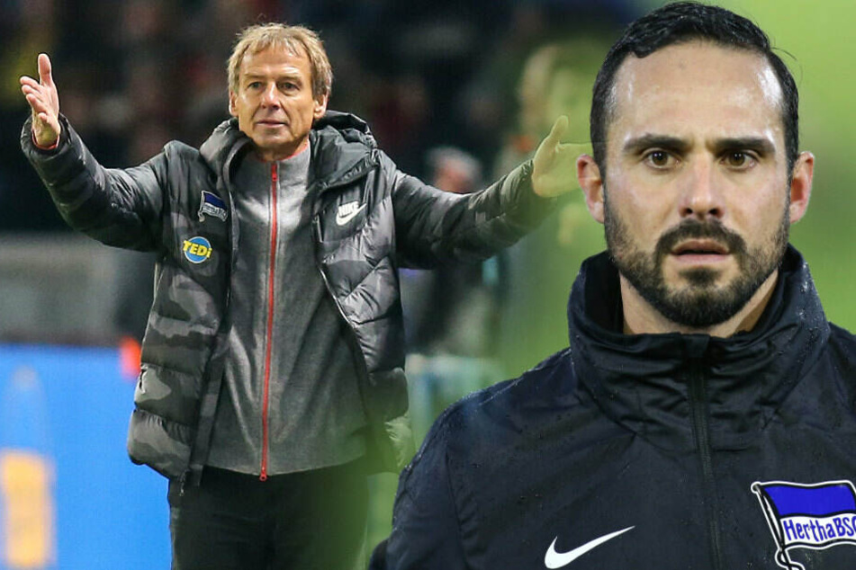 Jürgen Klinsmann und Co-Trainer Alexander Nouri haben bei Hertha BSC einen Vertrag bis Saisonende.
