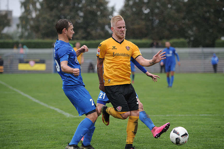 Marcel Hilßner (vorn r.) durfte in Neugersdorf über die volle Distanz ran.