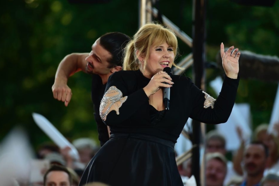 Maite Kelly bei "Die Schlager des Sommers" in Chemnitz.