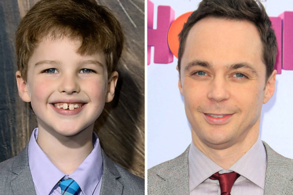 Der junge und der alte Kult-Nerd Sheldon Cooper: Die US-Schauspieler Iain Armitage (9) und Jim Parsons (45).