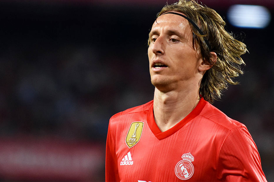 Luca Modric, der Weltfußballer des Jahres 2018 verlor mit Real Madrid mit 0:3 beim FC Sevilla.