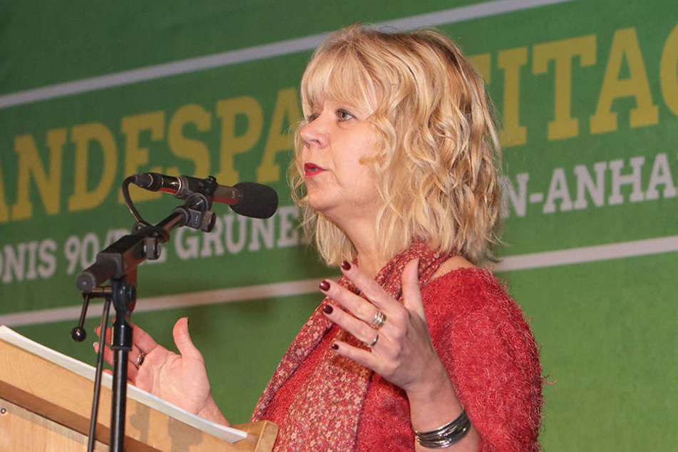Cornelia Lüddemann, Fraktionsvorsitzende der Grünen im Landtag von Sachsen-Anhalt ist der Meinung, dass Zuwanderung gebraucht wird, "weil ein Drittel der Arbeitsfähigen in Sa.-Anhalt vom Markt geht".