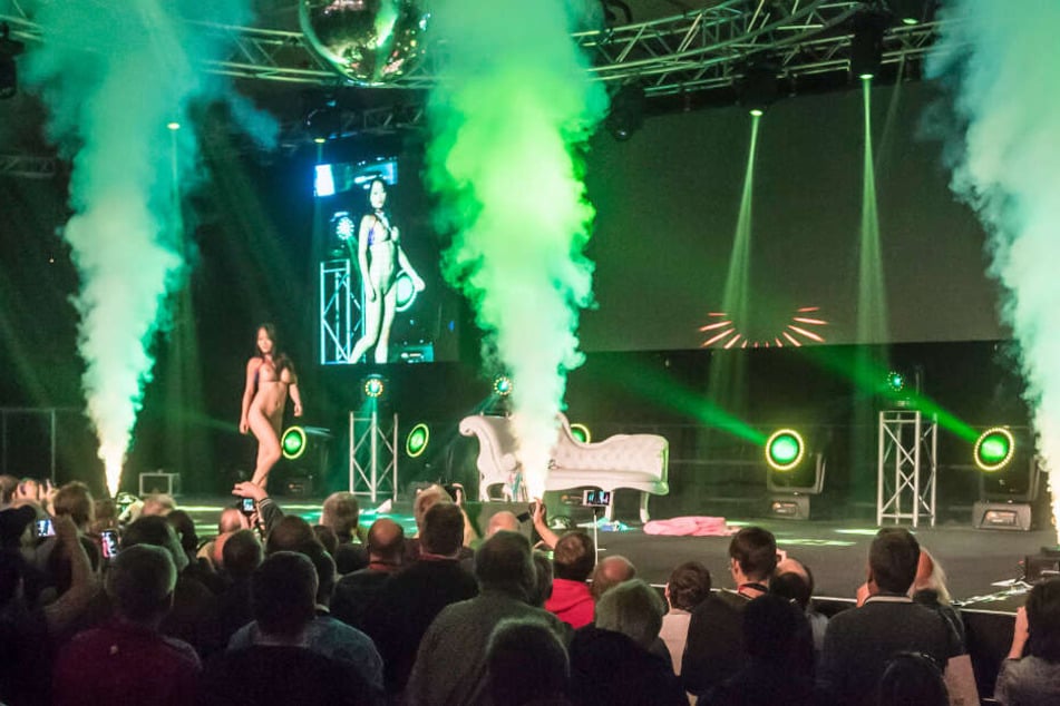 Nationale und Internationale Stars der Branche lassen bei heißen Bühnenshows die Hüllen fallen.