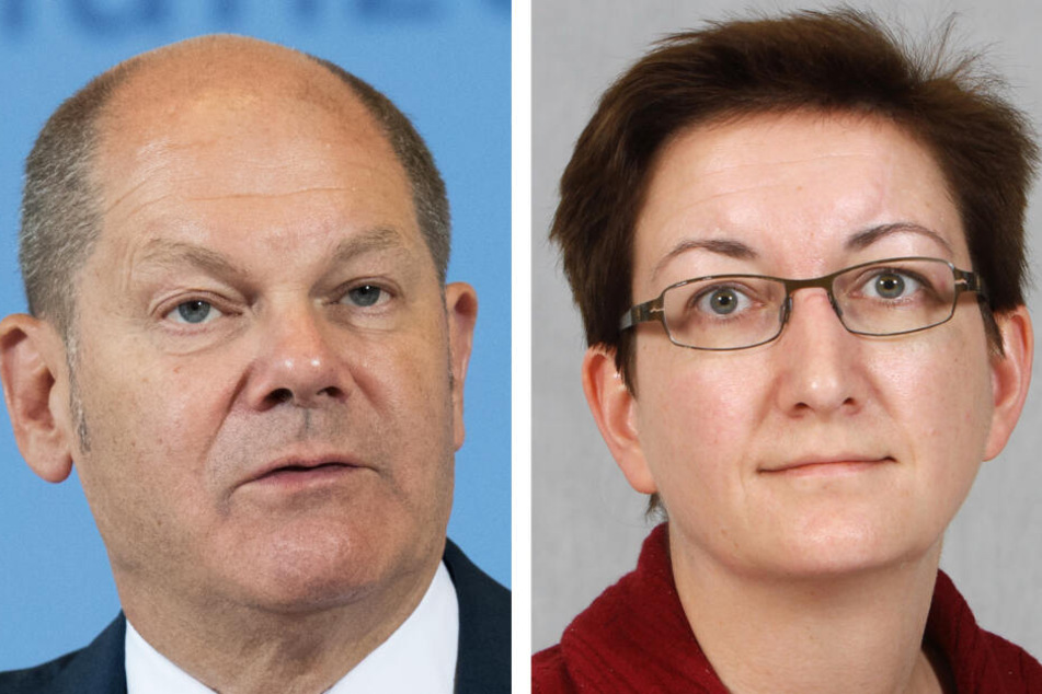 Der Bundesfinanzminister (l.) und die Brandenburger Landtagsabgeordnete (r.) stellen sich am Mittwoch in Berlin als Kandidaten für den Vorsitz der SPD vor.