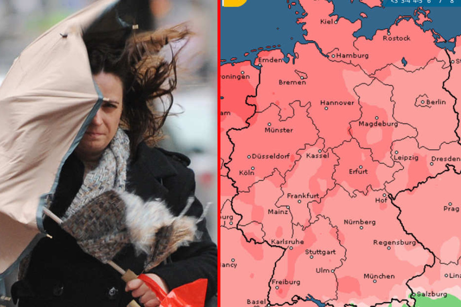 Laut wetteronline wird es am Jahresende noch einmal richtig stürmisch!