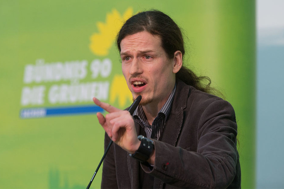 Landesvorstandssprecher der Grünen Jürgen Kasek (37) fordert: "Wir müssen uns stärker einmischen."