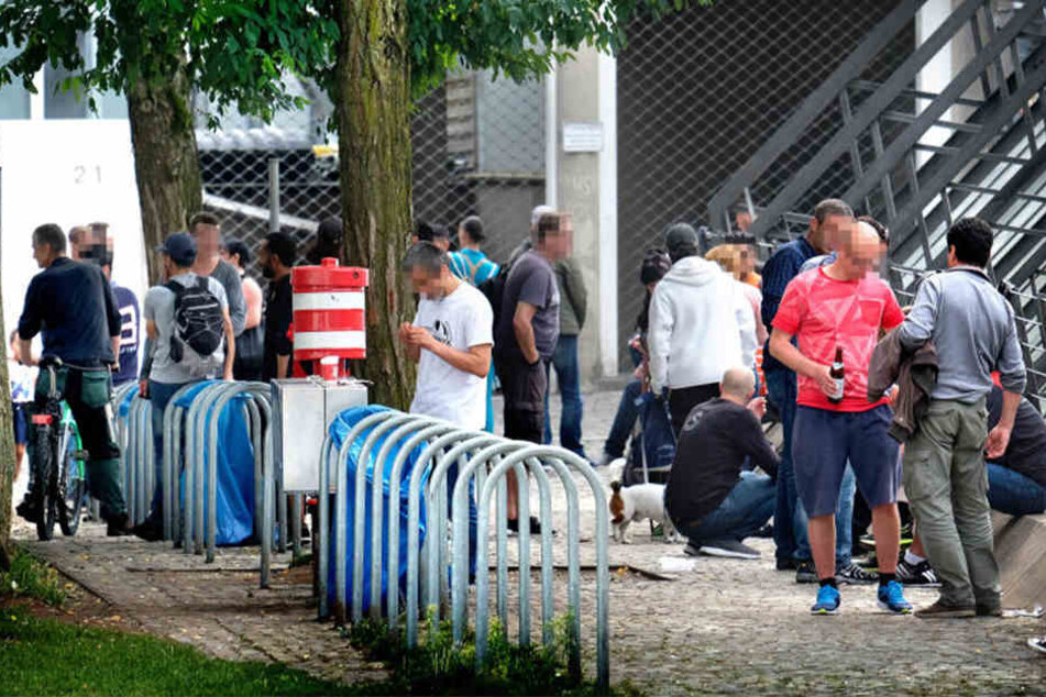 Die "Tüte" gilt als Treffpunkt für Junkies und Trinker.