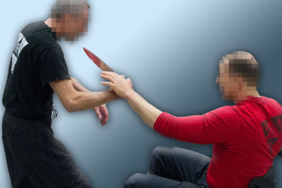 Der Rollstuhlfahrer stach in den Oberkörper des 57-Jährigen. (Symbolbild)