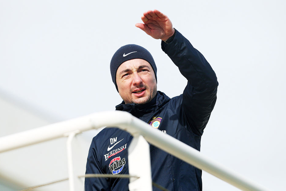 Aues Trainer Daniel Meyer will, dass Neuzugang Ole Käuper von Anfang an Verantwortung übernimmt.