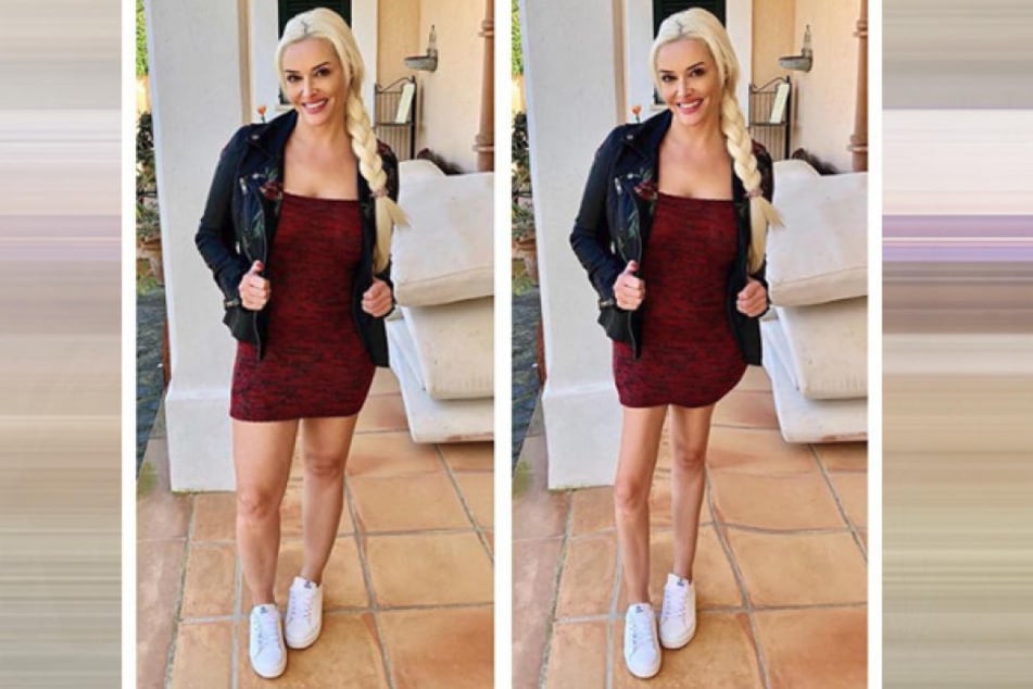 Mit diesem witzigen Foto nimmt Daniela Katzenberger (31) ihre Hater aufs Korn.