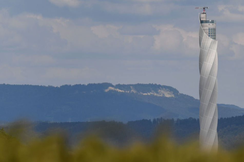 Ihn gilt es zu bezwingen: der Thyssenkrupp Testturm.
