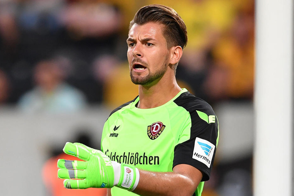 Torhüter Patrick Wiegers hat bis 2020 unterschrieben.