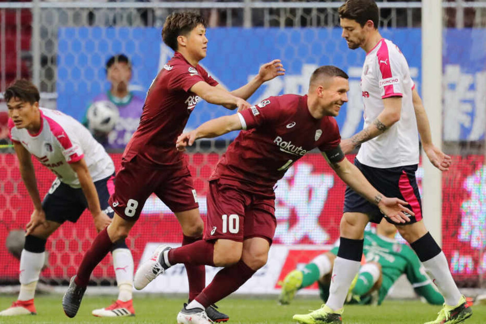 Am 18.03.18 gelang Lukas Podolski im Spiel gegen Cerezo Osaka sein erstes Saisontor.