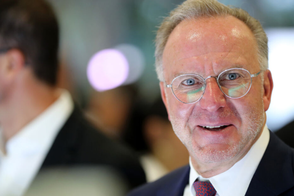 Karl-Heinz Rummenigge war mit der Leistung seines Teams nicht zufrieden.