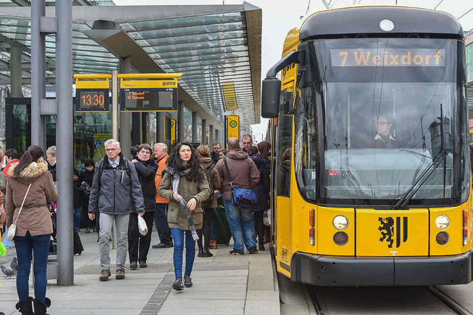 Die Frau wurde in der Linie 7 sexuell belästigt.