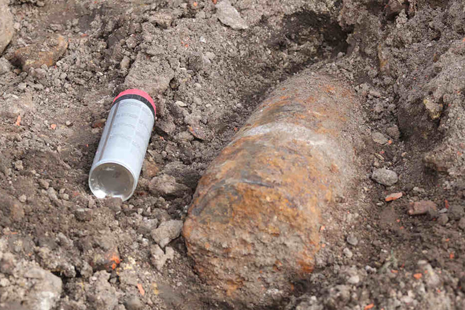 Wegen solch einer Bombe müssen bis zu 3000 Menschen evakuiert werden. (Symbolbild)