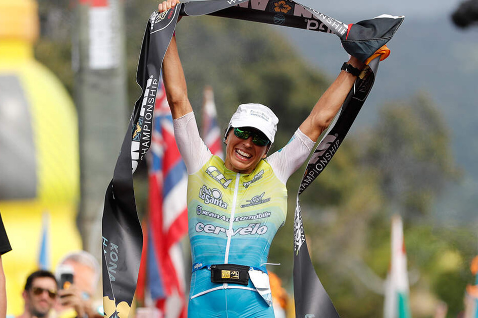 Auch Anne Haug holt Gold beim Ironman auf Hawaii.