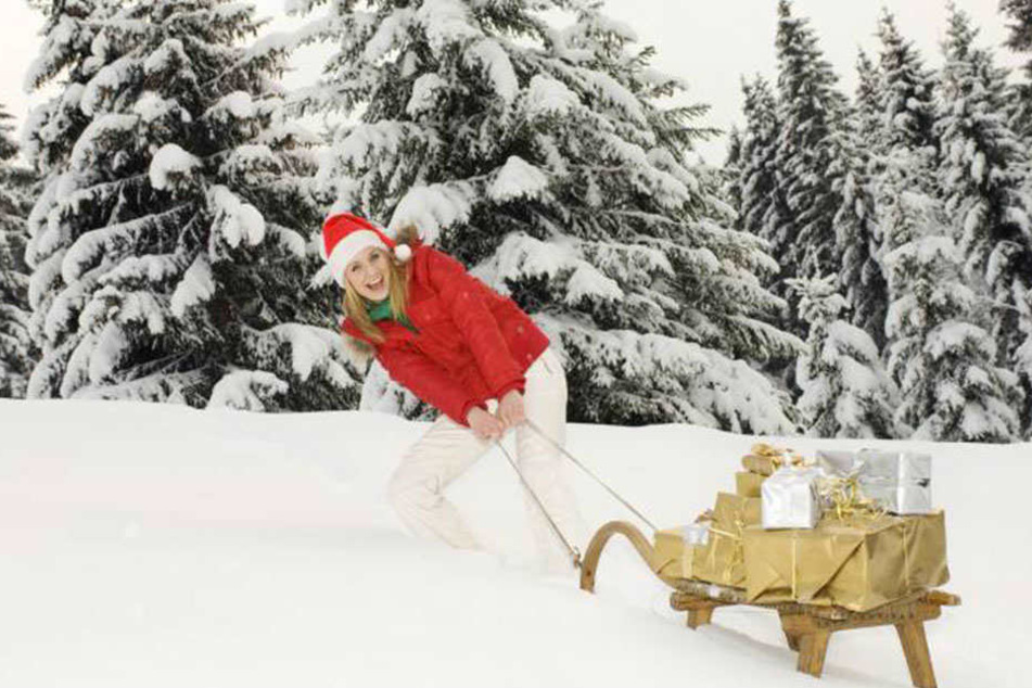 Solche Bilder wird es an Weihnachten wahrscheinlich nicht geben. Es sei denn, man stellt sich eine Schneekanone in den Garten.