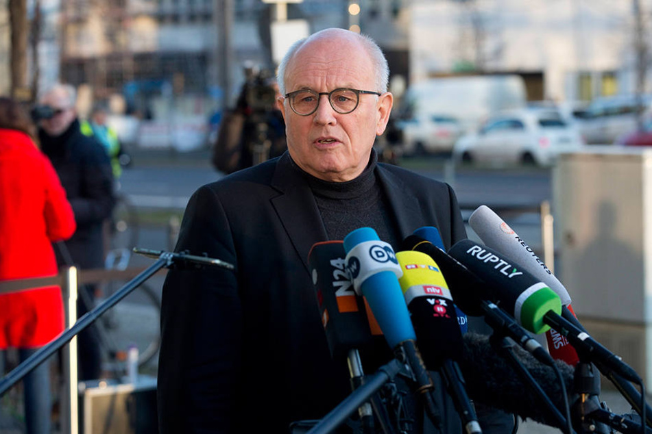 Wies die Kritik von MP Kretschmer zurück: Unions-Fraktions-Chef Volker Kauder (68).