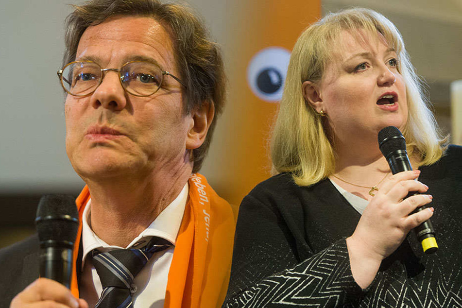 Dröge (l) und Schultner werden keine Freunde mehr.