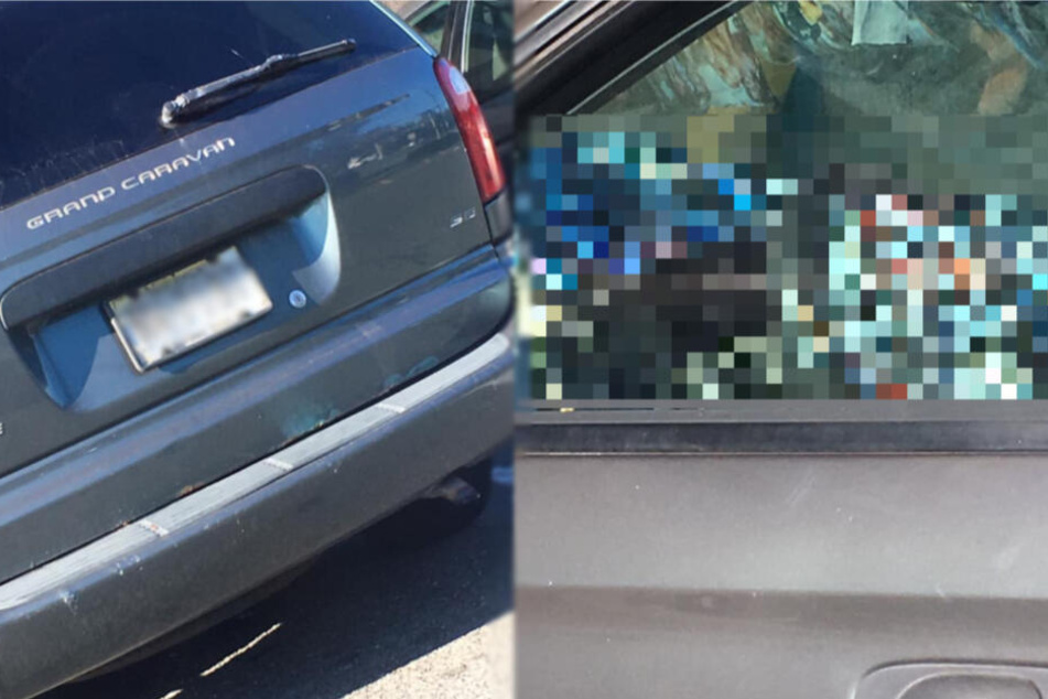 Frau macht sofort Fotos, als sie in dieses Auto sieht, doch die Polizei ist ratlos - TAG24