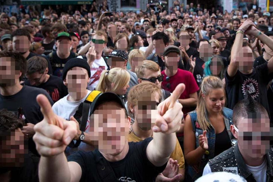 Die Polizei beendete ein zu lautes Punkkonzert (Symbolbild).