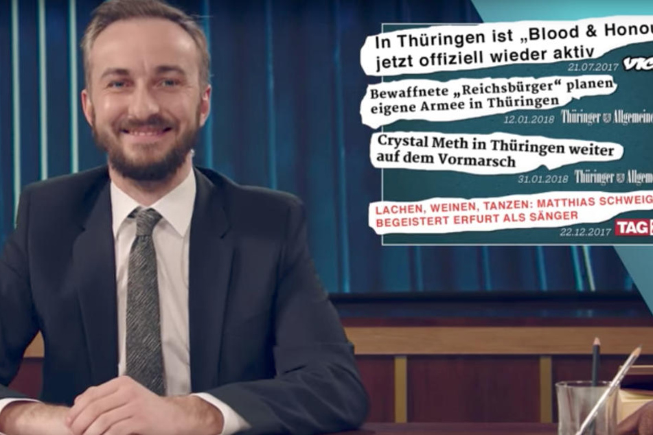 Auch TAG24 wird von Jan Böhmermann nicht verschont.