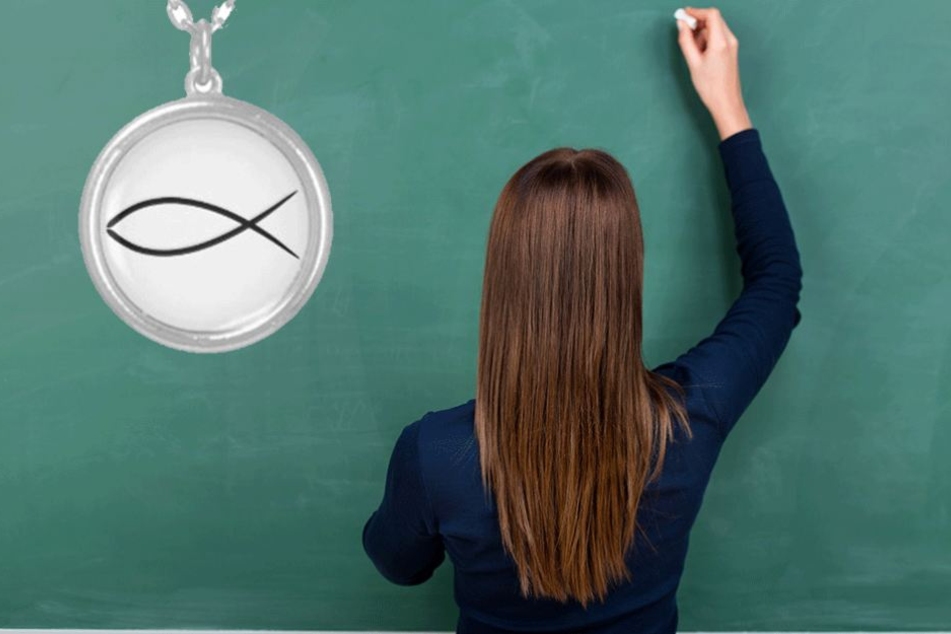 Die Lehrerin soll jetzt den eucharistischen Fisch um den Hals tragen (Symbolbild).