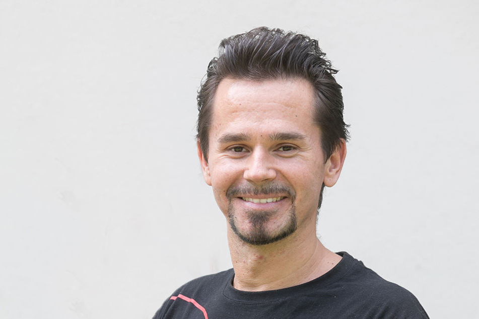 Rocco Zschuppe (31) will als Ironman um Spenden für den Verein Sonnenstrahl kämpfen.