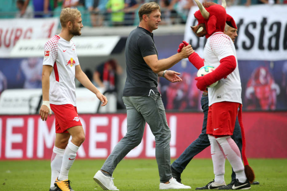 Anders als im RB-Spiel gegen den SC Freiburg musste Konrad Laimer am Samstagabend bei der Nationalmannschaft 90 Minuten auf der Bank schmoren.