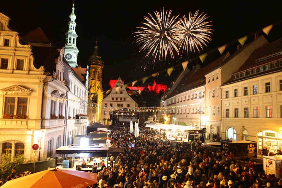 Tausende feierten in malerischer Kulisse das Stadtfest Pirna. Laut Anklage wurde Jens auf der Feier allerdings massiv ausfällig.