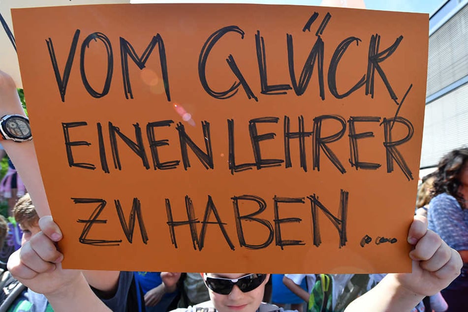 Erst Anfang Juni wurde gegen den Lehrermangel in Erfurt demonstriert.