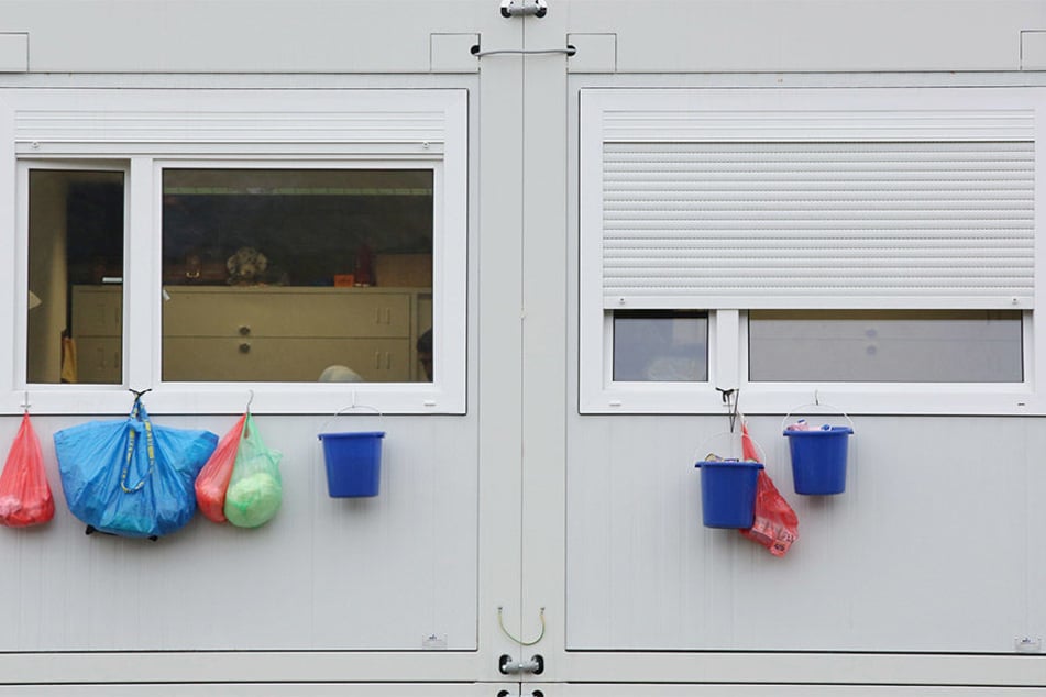 Die Stadt Leipzig benötigt aktuell etwa die Hälfte ihrer Wohncontainer nicht mehr für die Unterbringung von Flüchtlingen (Symbolbild)