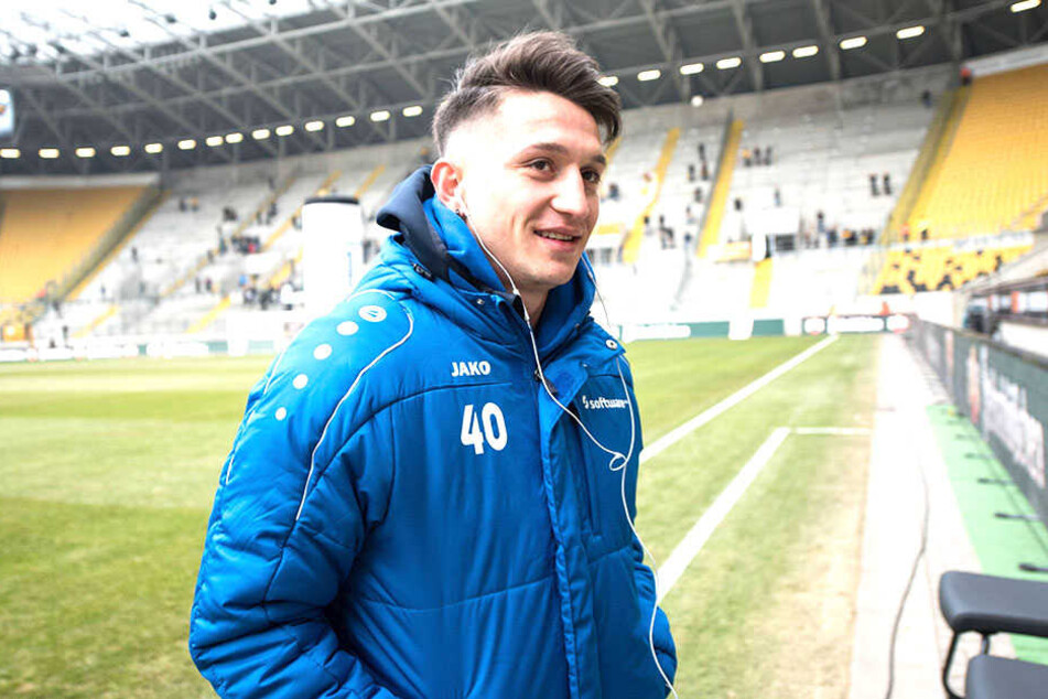 Das DDV-Stadion kennt Baris Atik schon - im März spielte er hier mit Darmstadt.