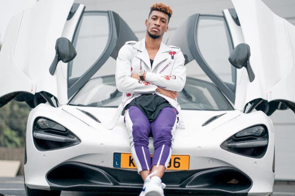Kingsley Coman mag abseits des Rasens unter anderem schnelle Autos. (Archivbild)
