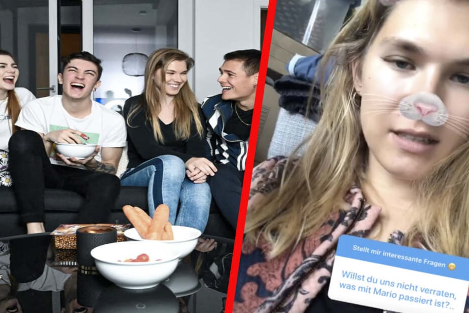 Kurz nach Ende der letzten GNTM--Staffel hatten sich Mario (re.) und Tatjana wiedergesehen.