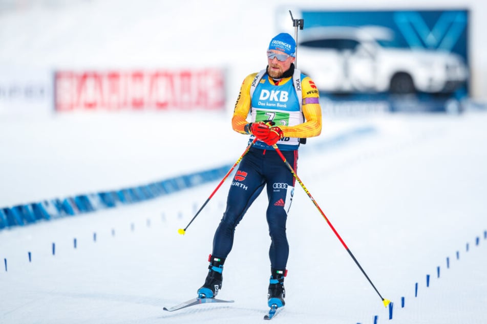Erik Lesser muss es einmal unter die TOP8 schaffen um zur WM fahren zu können.