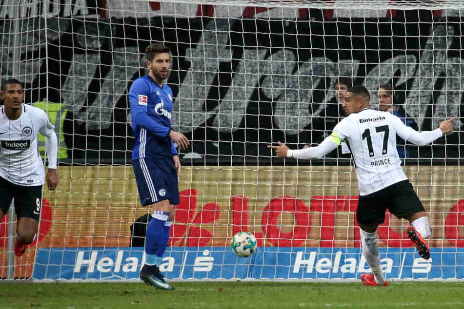 Eiskalt: Sebastien Haller (links) traf mit seiner ersten großen Gelegenheit zum 2:0.