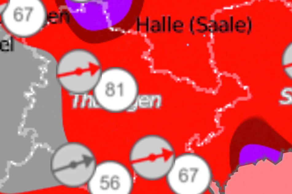 Für Thüringen liegt eine Warnung vor Orkanböen vor.