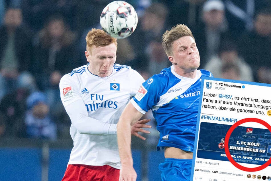 Der HSV musste zuletzt eine bittere Niederlage gegen Magdeburg einstecken. Nun warb der Verein mit den gegnerischen Fans.