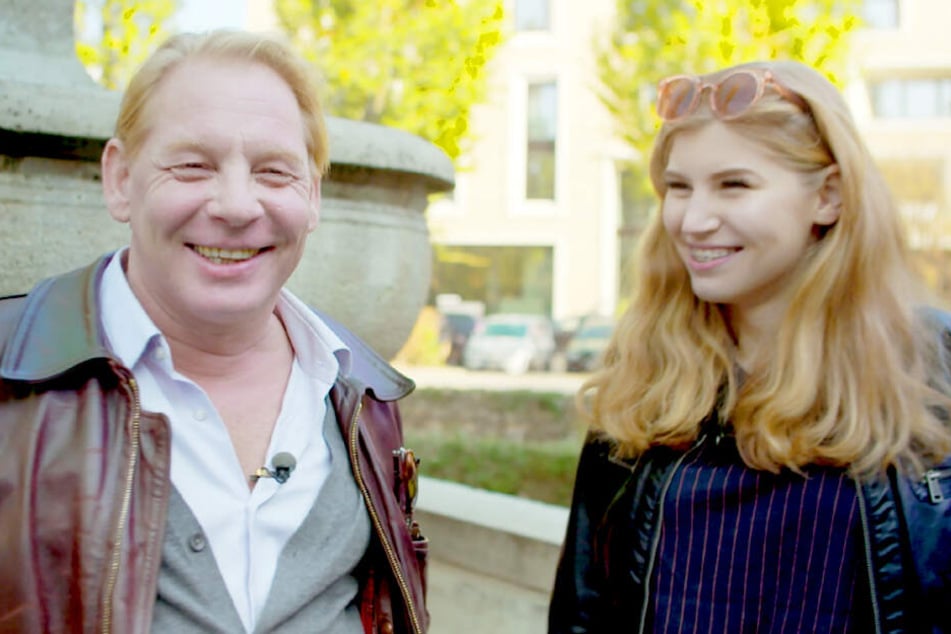 Ben Becker (54) und seine Tochter Lilith (19) in der VOX-Show "7 Töchter".