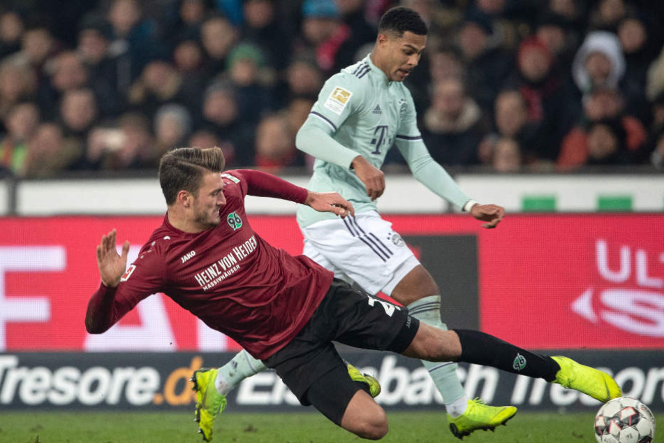 Gnabry zeigte auch in Hannover ein bärenstarkes Spiel.