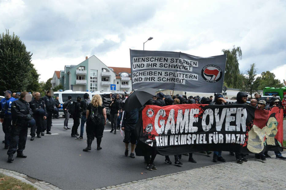 Die Organisatoren der Demo in Wurzen